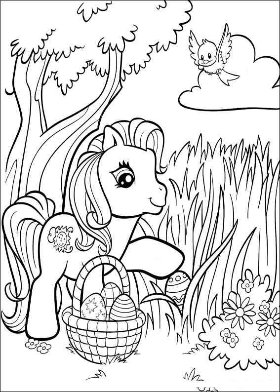 Marilu pony para pintar - Imagui