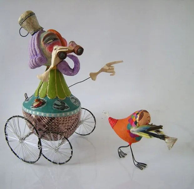 Las figuras divertidas de Carol W, te transportarán a tu niñez ...