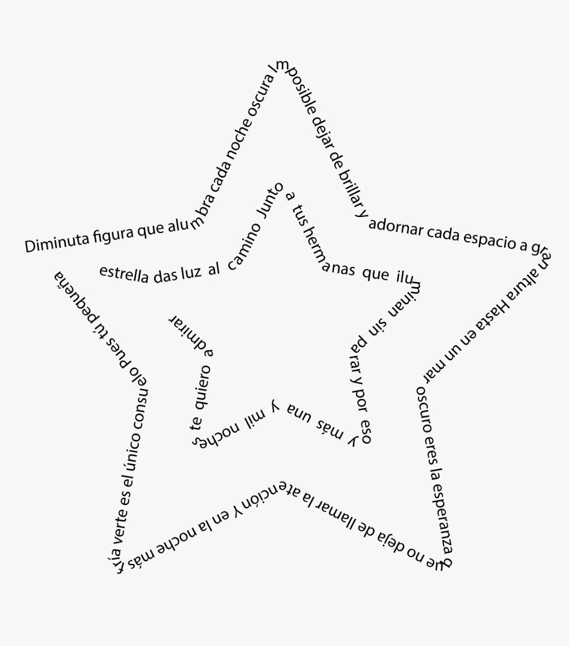 Figuras de expresión: caligrama. Imaginamos que en más de una ocasión te… |  by YO EXPRESO | Medium