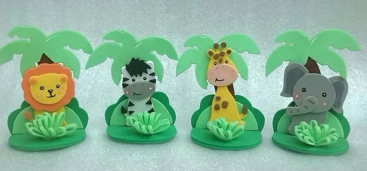 Figuras En Foami Animales De La Selva O Safari - BsF 50,00 en ... Figuras En Foami Animales De La Selva O Safari - BsF 50,00 en ...