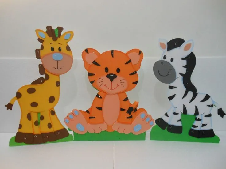 figuras en foami animalitos de la selva y buhitos | manualitats en ... figuras en foami animalitos de la selva y buhitos | manualitats en ...