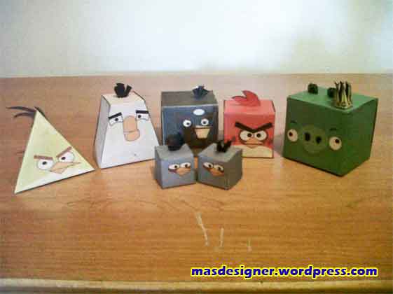 Figuras geometricas de Angry Birds para imprimir - Imagui