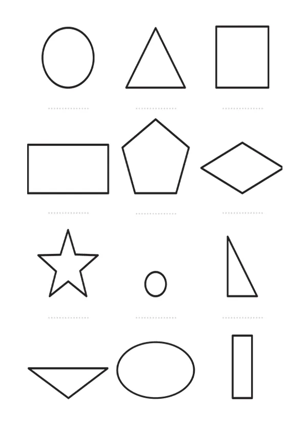 Figuras geometricas para colorear | Dibujos para colorear Figuras geometricas para colorear | Dibujos para colorear