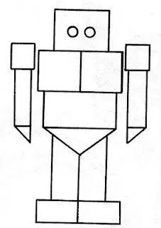 Dibujos con figuras geométricas para niños - Imagui