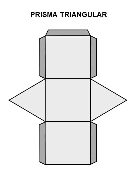 Figuras geométricas para recortar y armar en papel Figuras geométricas para recortar y armar en papel