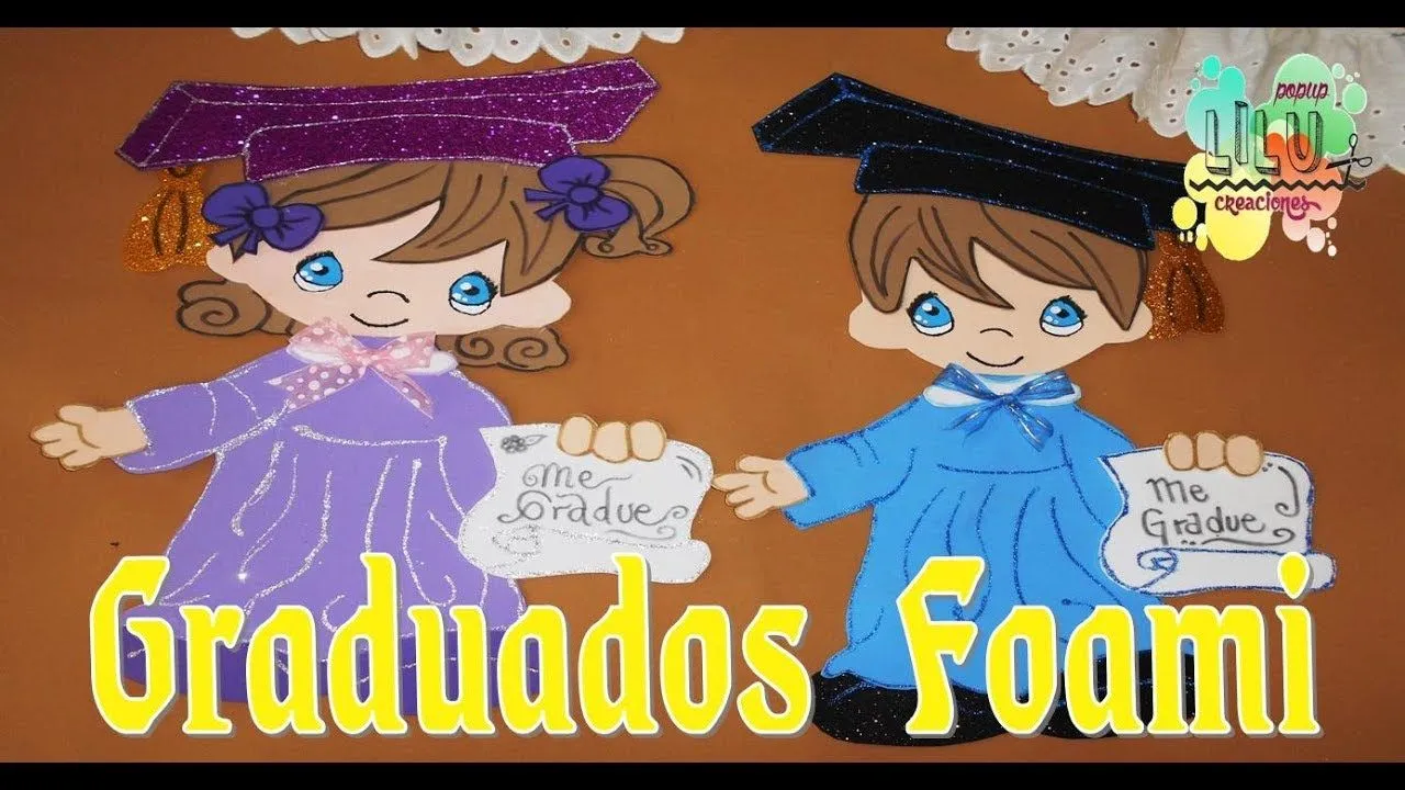 Figuras graduados de foami - YouTube