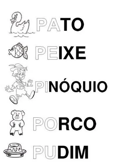 Figuras de la letra A - Imagui