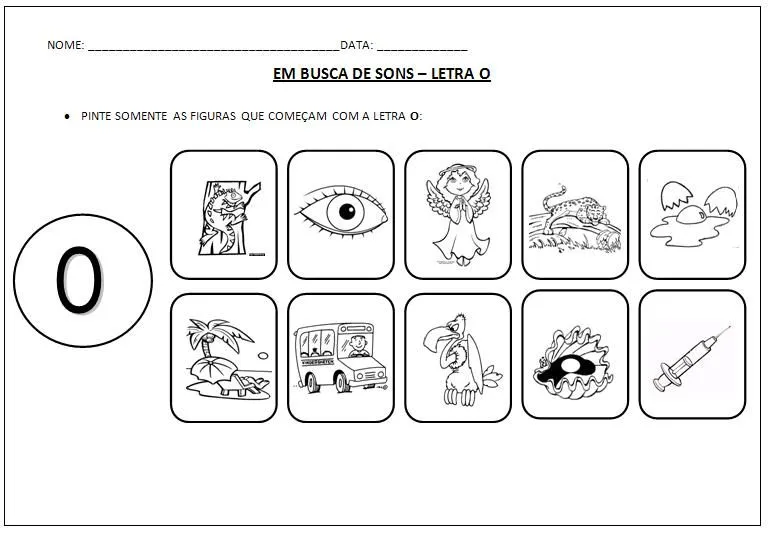 Figuras com a letra o - Imagui