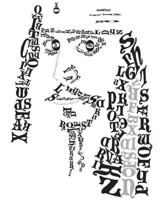 Figuras de manga y anime hechas con símbolos y letras | imagenes ...