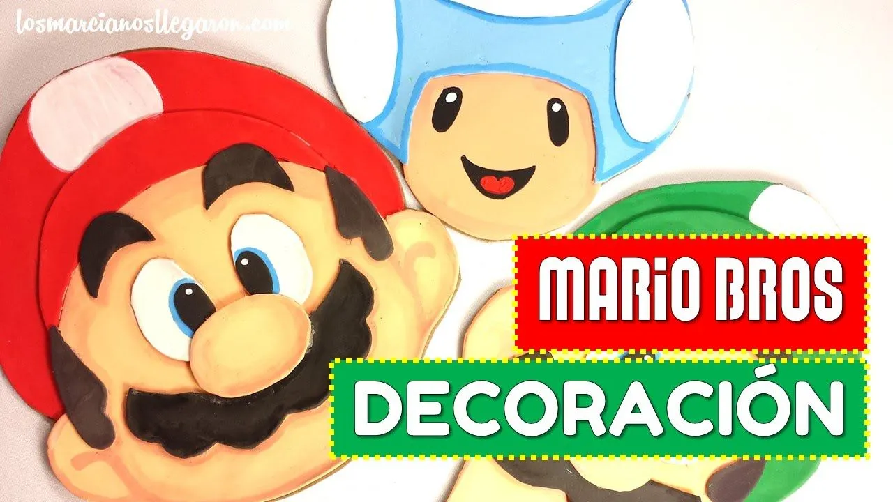 Figuras de Mario Bros hechas con Fomi - LOS MARCIANOS LLEGARON - YouTube Figuras de Mario Bros hechas con Fomi - LOS MARCIANOS LLEGARON - YouTube
