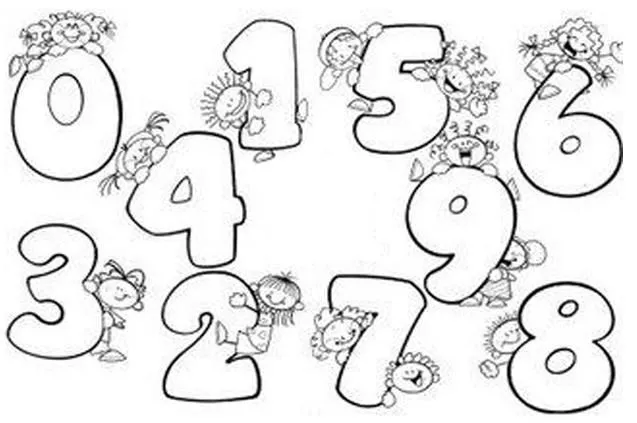 Figuras con numeros - Imagui Figuras con numeros - Imagui