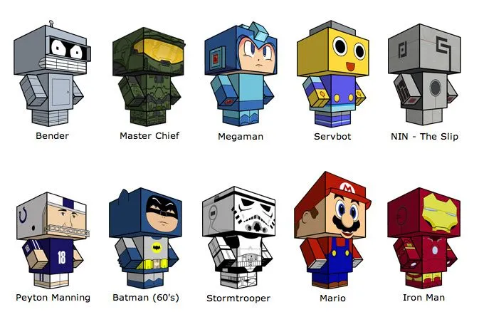 Como armar figuras de papel - Imagui