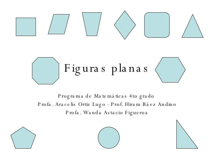 Figuras Planas