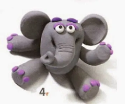 Figuras de plastilina para hacer con niños ~ cositasconmesh Figuras de plastilina para hacer con niños ~ cositasconmesh