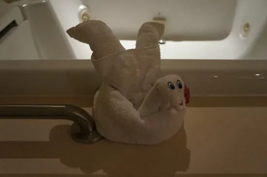 Una de las figuras con toallas : fotografía de Sun Palace, Cancún ... Una de las figuras con toallas : fotografía de Sun Palace, Cancún ...