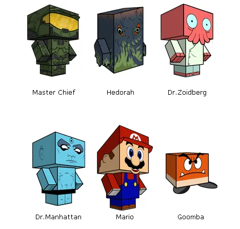 Figuras de tridimensionales - Imagui