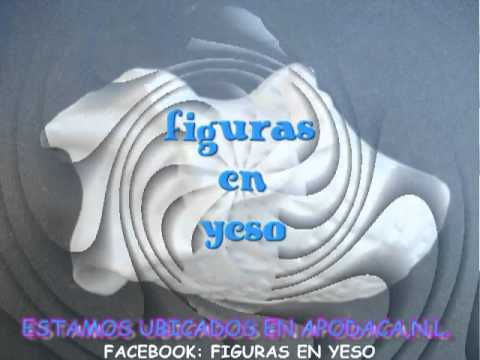 FIGURAS DE YESO PARA PINTAR - YouTube