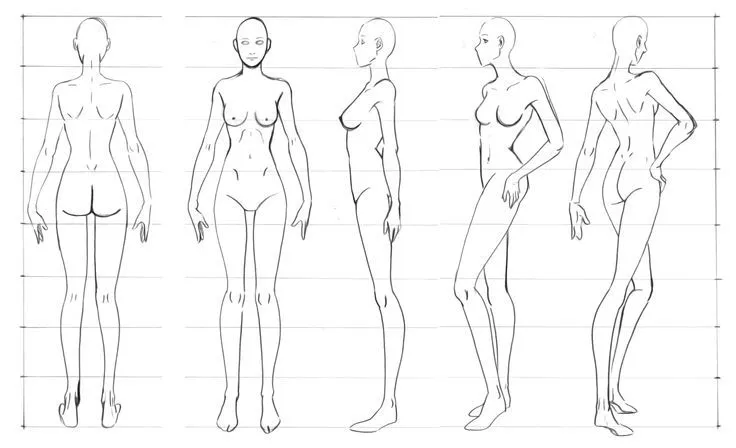 Figurines de moda patrones para ilustración de moda sin ropa - Imagui Figurines de moda patrones para ilustración de moda sin ropa - Imagui