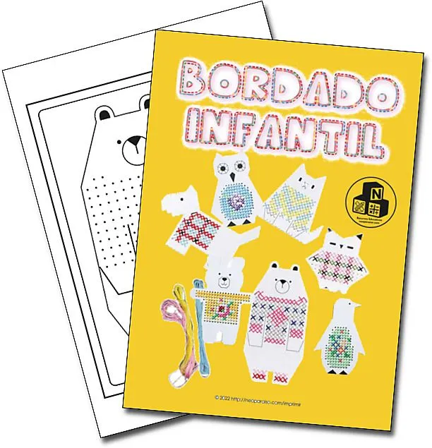 Figuritas de Animales para Bordado Infantil