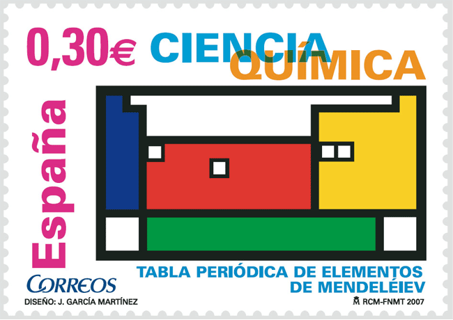 Filatelia: La Tabla periódica de Mendeleiev | vecinadelpicasso Filatelia: La Tabla periódica de Mendeleiev | vecinadelpicasso
