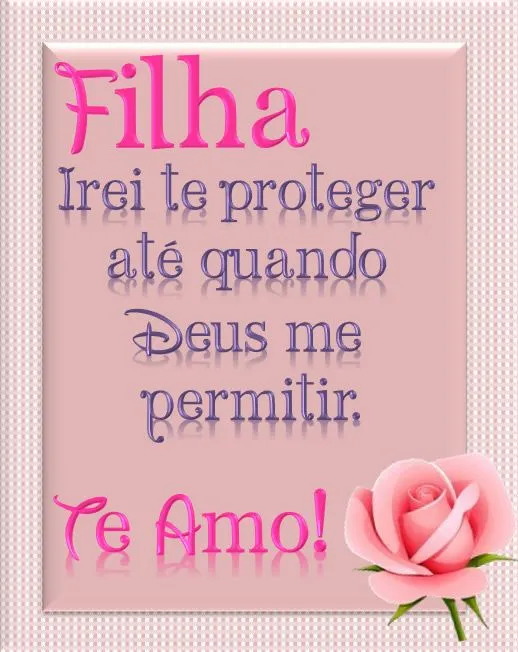 Frases para foto de filha - Imagui