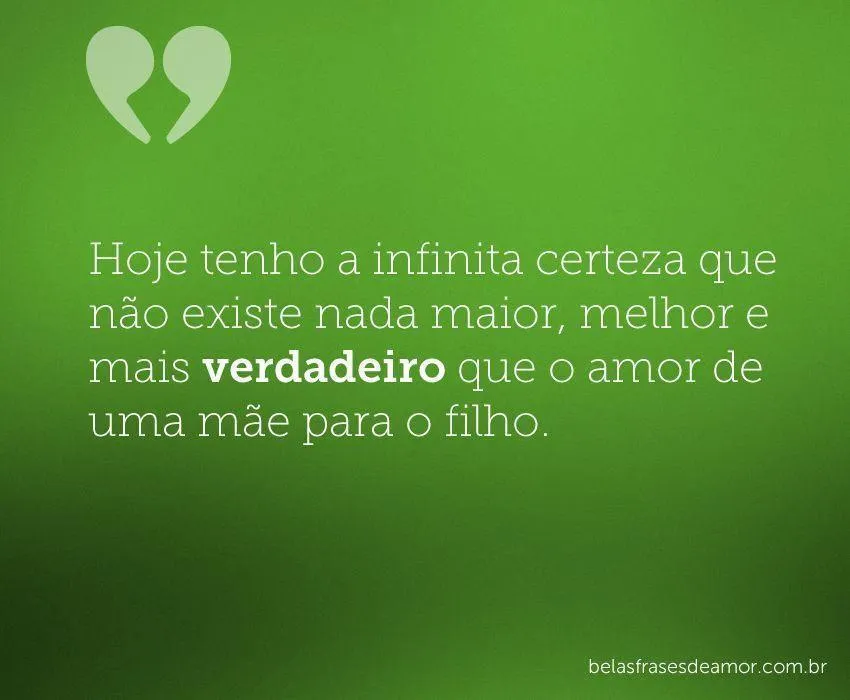 Frases sobre amor materno