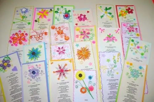 Filigrana en papel tarjetas - Imagui