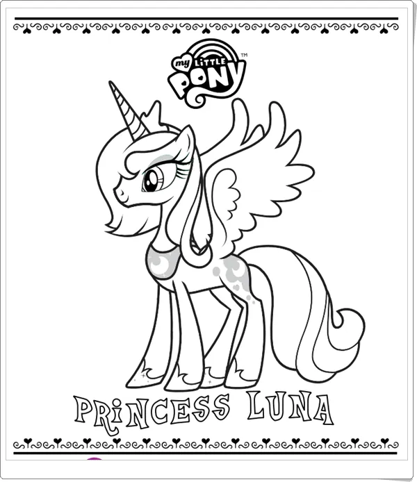 Filly meerjungfrau ausmalbild - Imagui