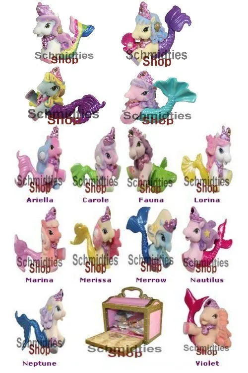 Filly MERMAIDS 2013-tutti i 14 personaggi + Schatztruhe