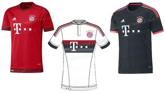 Filtran nuevos uniformes del Bayern Munich para la próxima campaña ... Filtran nuevos uniformes del Bayern Munich para la próxima campaña ...