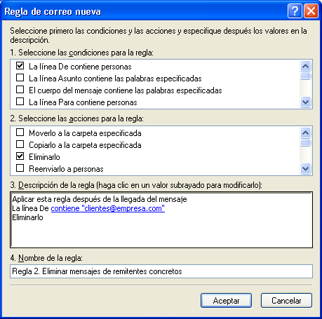 Filtros de mensajes | Observatorio Tecnológico Filtros de mensajes | Observatorio Tecnológico