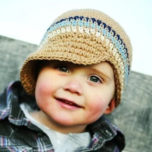 Como tejer gorros a crochet paso a paso - Imagui