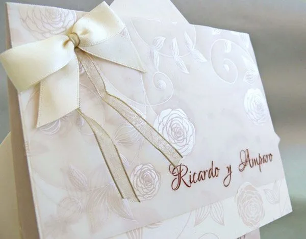 Finas Tarjetas de Boda | Tarjetas para Matrimonio | Pinterest