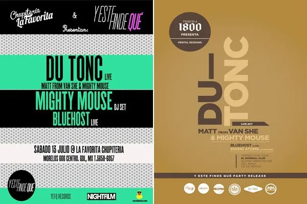 Y Este Finde Qué Presents - Du Tonc (Live) + Mighty Mouse (DJ) + ... Y Este Finde Qué Presents - Du Tonc (Live) + Mighty Mouse (DJ) + ...