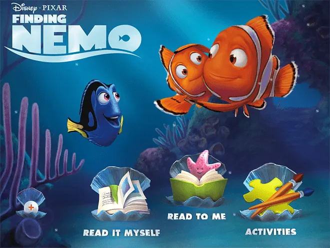 Finding Nemo Storybook Deluxe on iOS | GeekMom | Wired. Finding Nemo Storybook Deluxe on iOS | GeekMom | Wired.