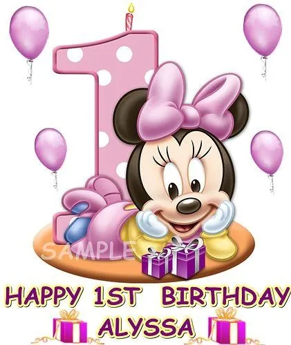 First birthday on Pinterest | Minnie Mouse, Baby First Birthday ...