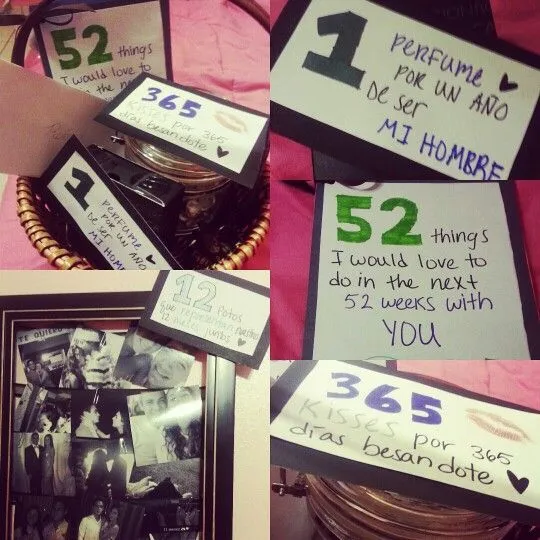 First year aniversary gift Regalo del primer año como novios ... First year aniversary gift Regalo del primer año como novios ...
