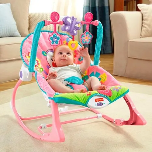 Fisher Price Silla Mecedora Crece Conmigo Para Bebes Rosa CDG10 ...