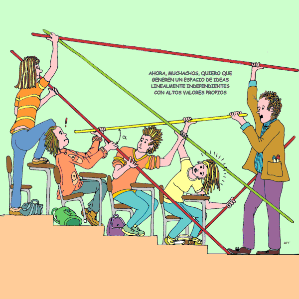 Alumnos estudiando caricatura - Imagui