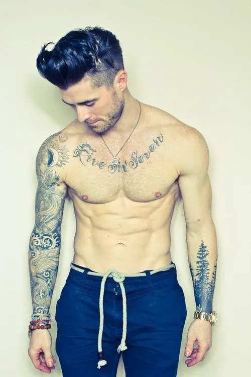 FIVE SIX SEVEN | Hombres tatuados <3 | Pinterest | Tattoo, Great ...
