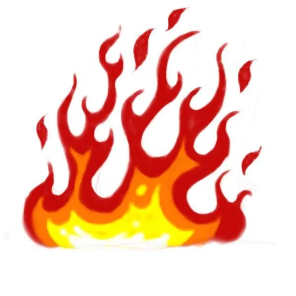 Flamas en dibujo - Imagui