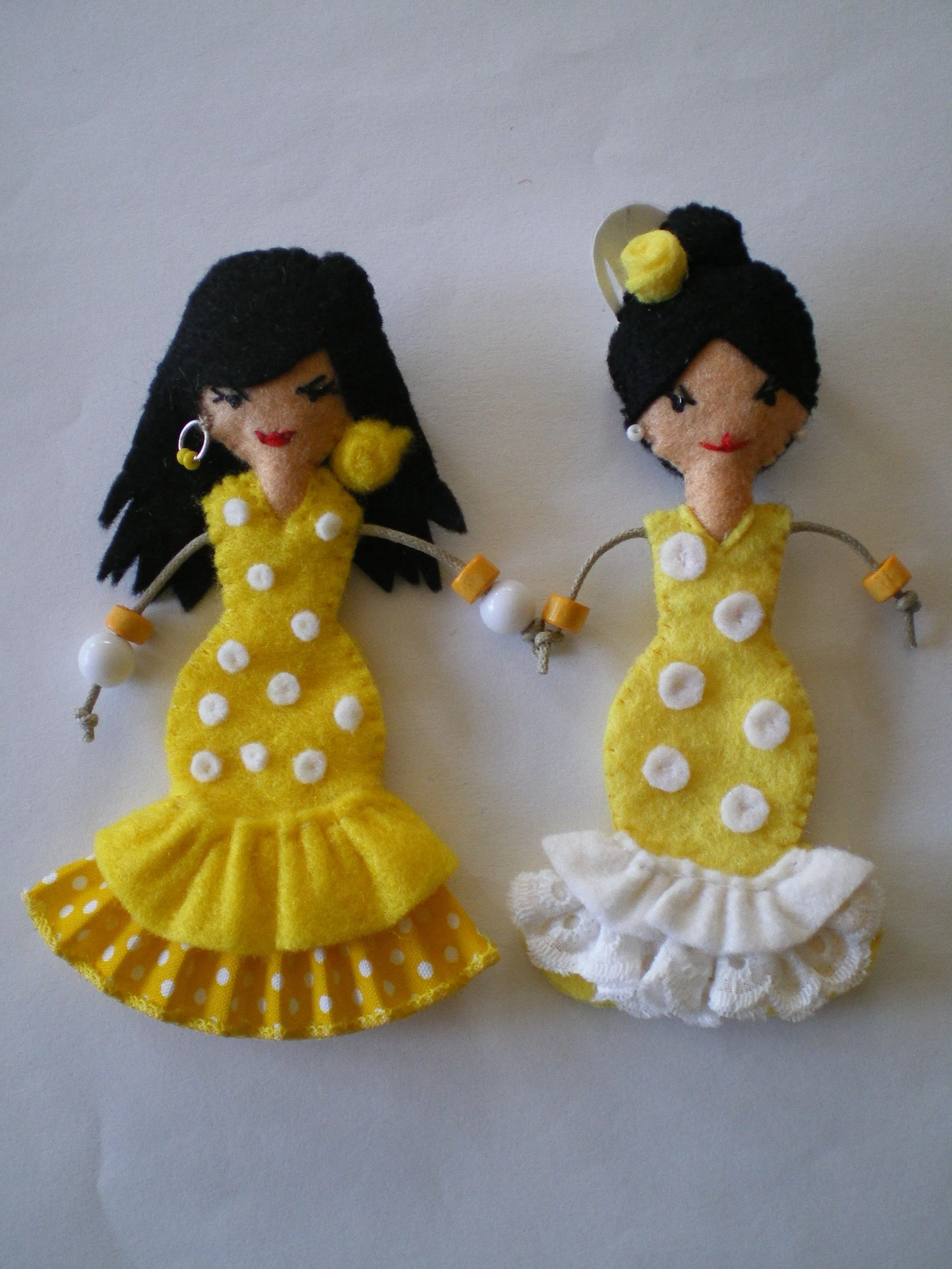 Flamencas | Mis Cosas de Fieltro