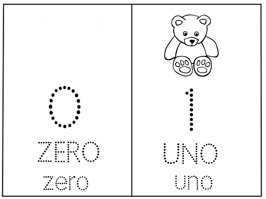 Le Flash Card dei numeri da colorare | MAMMA E CASALINGA Le Flash Card dei numeri da colorare | MAMMA E CASALINGA
