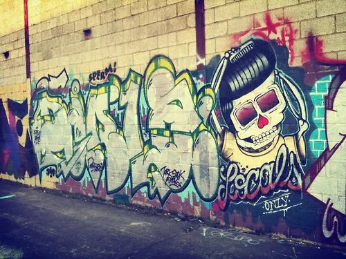 Flash Paintings by Quyen Dinh — Graffiti in Paris, France of the ... Flash Paintings by Quyen Dinh — Graffiti in Paris, France of the ...