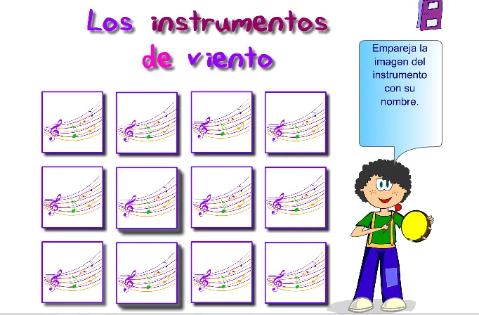 La flauta mágica: MEMORY INSTRUMENTOS DE VIENTO