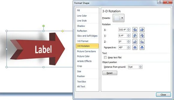 Hacer flechas 3D en presentaciones de PowerPoint Hacer flechas 3D en presentaciones de PowerPoint