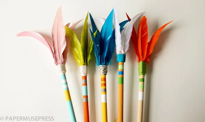 Flechas indias para fiestas temáticas o disfraces caseros ... Flechas indias para fiestas temáticas o disfraces caseros ...