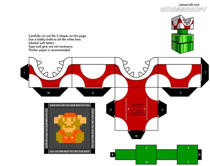 fleur mario part 2 - trouvée sur http://www.cubeecraft.com/cubee ... fleur mario part 2 - trouvée sur http://www.cubeecraft.com/cubee ...
