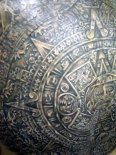 El grán tattoo del calendario Azteca!