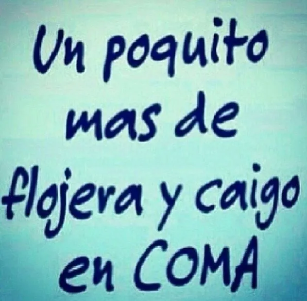Que flojera...frases chistosas | funny haha | Pinterest